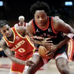 猛龙前锋阿努诺比手指骨折 周五迎战黄蜂势缺阵