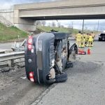 407公路車輛撞路肩側翻 男司機被控不小心駕駛