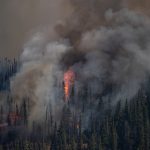加拿大環境部發空氣警告 山火煙霧會引起刺激和不適