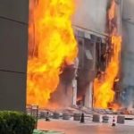 山东济南店铺起火 致1人失踪5人受伤