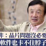 任正非:晶片问题没必要担心 软件也卡不住脖子