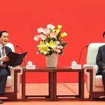 王沪宁见马英九 马:两岸不确定下更要理性冷静