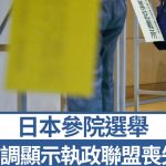 日本参院选举︱出口民调显示执政联盟丧失过半 石破茂恐被逼宫
