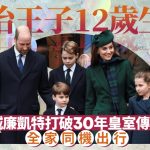 威廉凯特为乔治庆生拟全家同机出行 或打破30年皇室传统