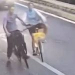 北京14岁单车少女遭疯狂“闸车” 外卖大叔仗义护花︱有片
