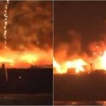 橫濱花火大會 | 發射船突起火爆炸 5人跳海逃生 活動腰斬
