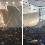 四川暴雨|啤酒節雨棚鋼架倒塌釀2死3重傷 事發時庄心妍在台上唱歌|有片