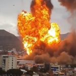 以军空袭也门酿6死86伤 轰炸总统府所在地 爆出巨型火球