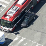 北約克TTC巴士與私家車相撞 一人輕傷