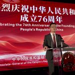 驻温哥华总领馆举办庆祝新中国成立76周年招待会