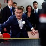 马克龙访成都|与王楚钦孙颖莎等国乒对打 总统球技如何?|有片