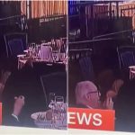 白宮記者晚宴槍擊|網瘋傳男子穩坐桌邊淡定食沙律 不逃命原因曝光