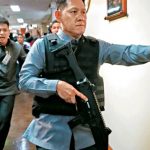 菲參院警隊與調查局對峙 總統府指互鳴槍示警