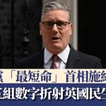 施紀賢辭職|工黨史上「最短命」首相 任內五組數字折射英國經濟民生困局