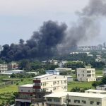 台灣新竹空軍基地爆炸起火 致2軍人1工人受傷