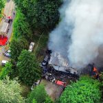 米逊住宅大火7旬长者严重烧伤 身处火场46岁女子失踪