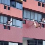 巴西男疑偷吃人妻遭撞破 高楼爬窗逃跑踩空重摔命危