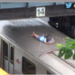 下頭600伏電流 13歲女孩輕鬆在TTC列車頂小睡