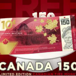 庆祝加拿大国庆 CanTire货币出高仿真限量版!