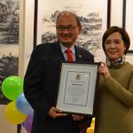 溫市國際畫廊周六展出60副作品,大多數出自四位當代名家之手