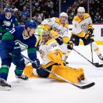 NHL温哥华加人队2 : 3不敌纳什维尔掠夺者队