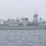 加美海軍艦隻罕見聯合穿過台灣海峽