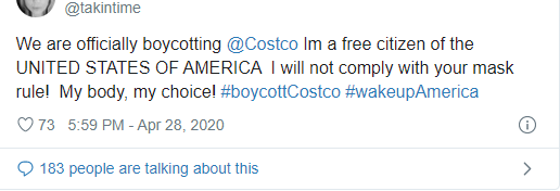 重磅! Costco新规进店购物必须戴口罩! 众多网友抵制: 取消会员卡！