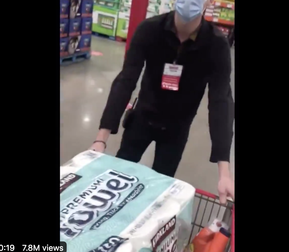 男子Costco購物沒戴口罩被趕出店！杜魯多呼籲: 請大家戴口罩吧！