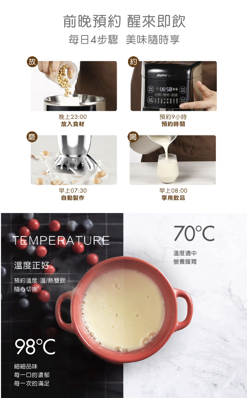 【星Club】瘋搶! 九陽P10破壁免濾豆漿機特價$299.99+包郵！