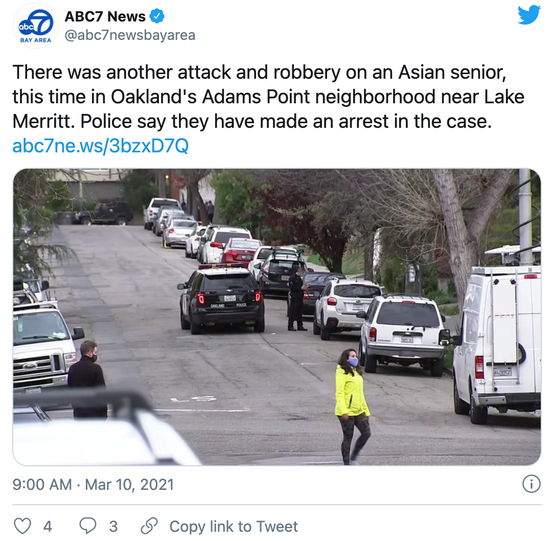 气炸！75岁亚裔老人遭暴力抢劫 猛推倒地后脑死亡！曾逼吴彦祖悬赏缉凶的事又发生了！