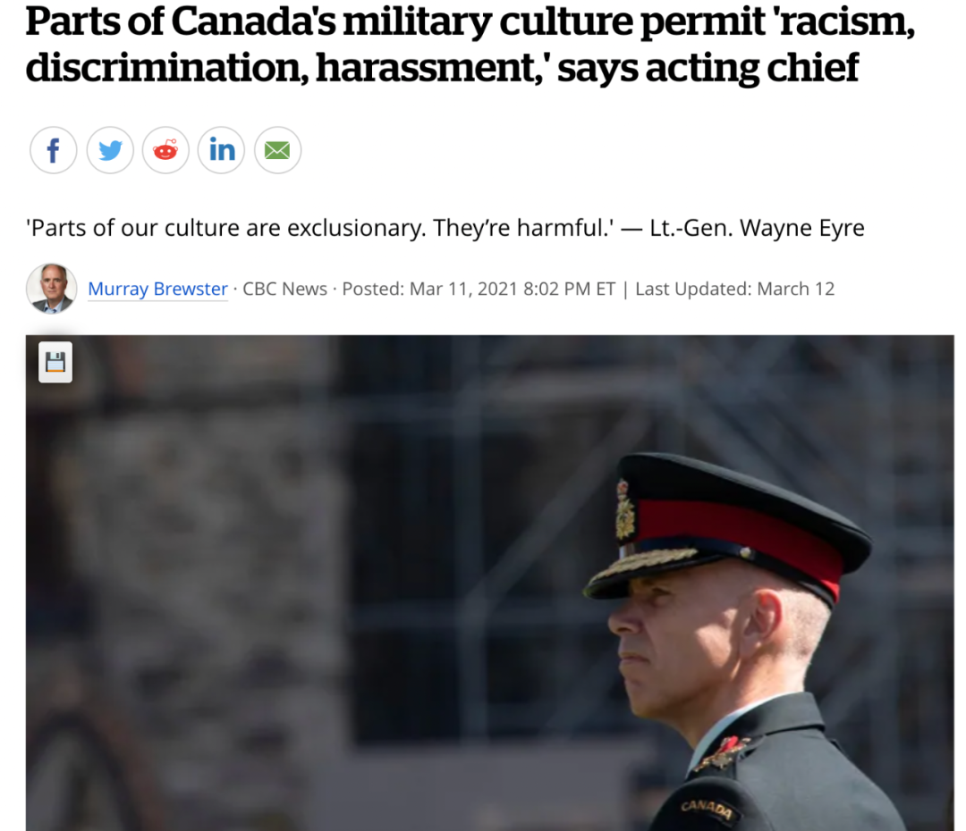 严重危机！加拿大军队数名高级将领卷入性丑闻 震动全国！杜鲁多震怒：环境有毒！
