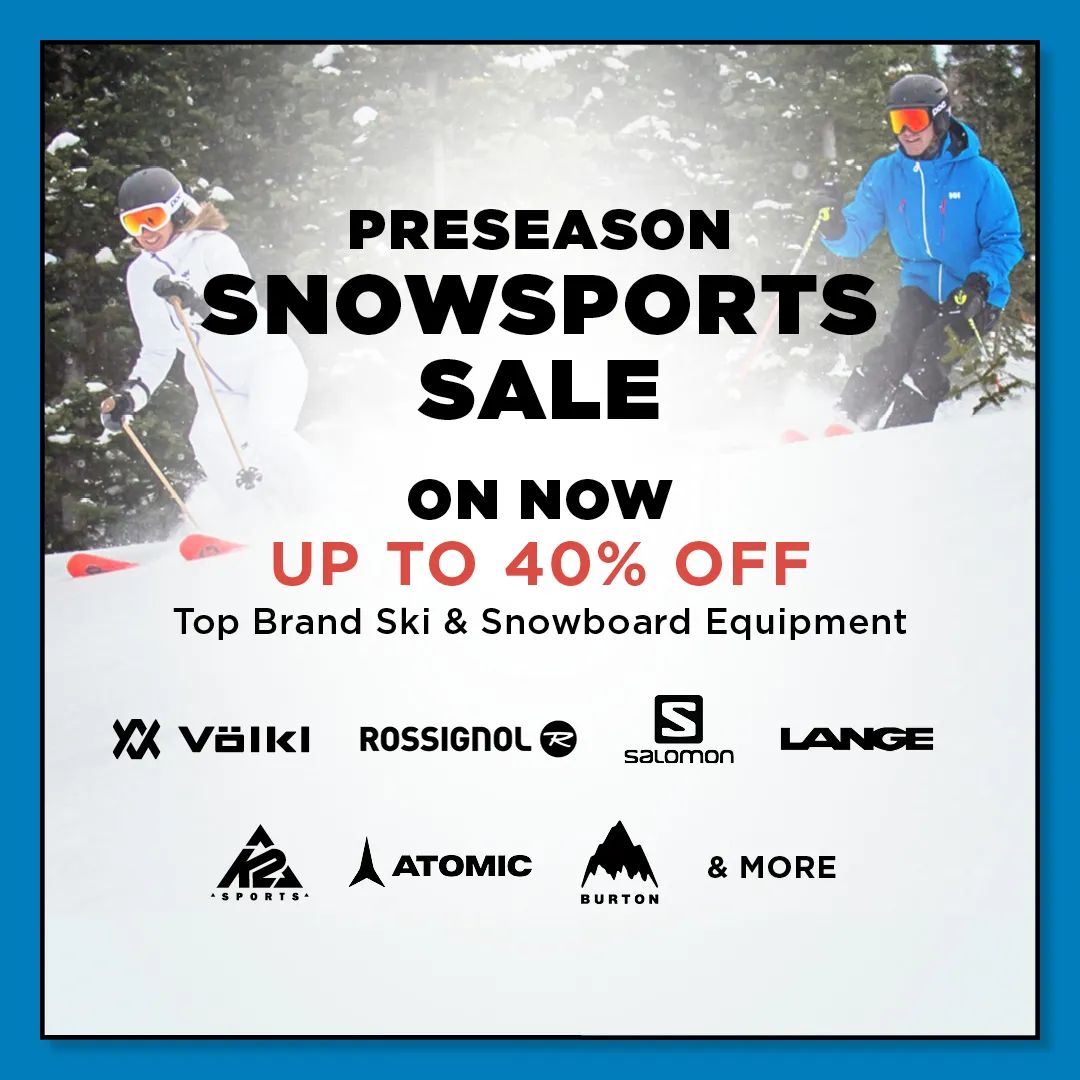 扫货！迎接滑雪季！超多专业品牌大减价，低至6折！