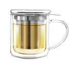 手慢无! Teabloom双壁玻璃泡茶杯$16.95