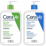 补货! CeraVe日用洗面奶和乳液套装$35.98