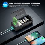 超值半價! EBL升級版 多功能電池充電器$17.99