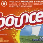 Bounce織物柔順干紙 清新氣味80張 Amazon特價4元