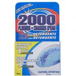 2000 Flushes自动马桶清洁剂 一块能用5个月 史低价$3.98