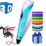 3D打印笔含12种颜色打印耗材 打折特价仅售$35.99