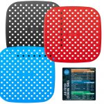 LOTTELI KITCHEN硅胶空气炸锅衬垫三件套 6.7折仅售$15.99