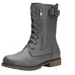 DREAM PAIRS女装中筒靴 打5.2折特价仅售$56.69