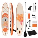 Outsunny 充气桨立式板降价 仅$199.99