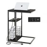 星Club新品! 简约C型边桌 内置插座 7折 特$69.99