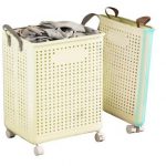 星Club新品! 折叠滚轮洗衣篮 大容量储物篮 6折 特$29.99