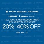 Sporting Life优惠活动,VOLKL、ROSSIGNOL等品牌商品6-8折!